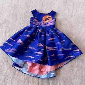 Disney x Pippa and Julie Aladdin High Low Dress Size 3T Princesscore Twirl Dress